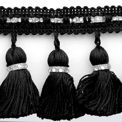 Novel Trim MARDI GRAS BLACK