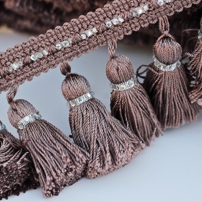 Novel Trim MARDI GRAS SILVER