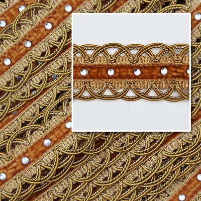 Novel Trim SCALLOP GOLD