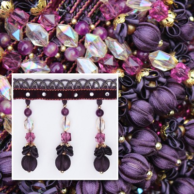 Novel Trim MARISOL PURPLE