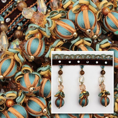 Novel Trim MARISOL TURQUOISE