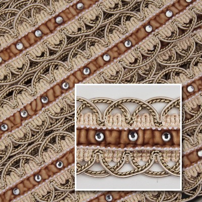 Novel Trim SCALLOP CREAM