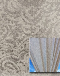 Novel Rose Berry Taupe Fabric