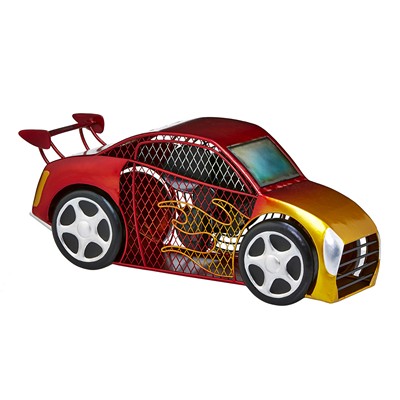 Deco Breeze Figurine Fan - Race Car Red, Yellow