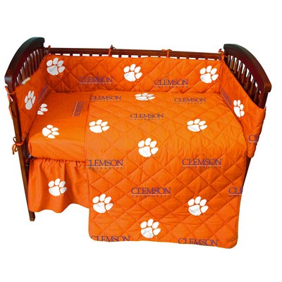 College Covers Clemson Tigers Crib Bedding Set 