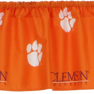 College Covers Clemson Tigers Valance 