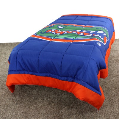 College Covers Florida Gators 2 Sided Big Logo - Light Comforter - Twin Florida Gators