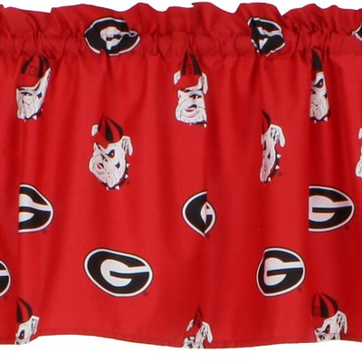 College Covers Georgia Bulldogs Valance 