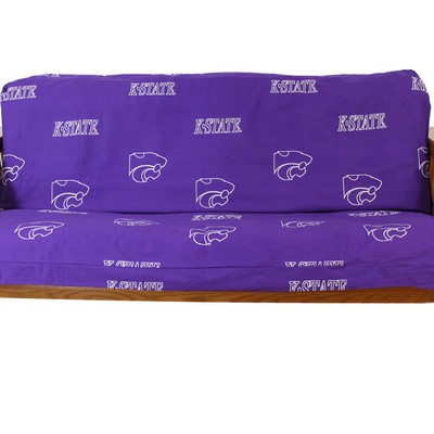 College Covers Kansas State Wildcats Full Size 8in. Futon Cover 