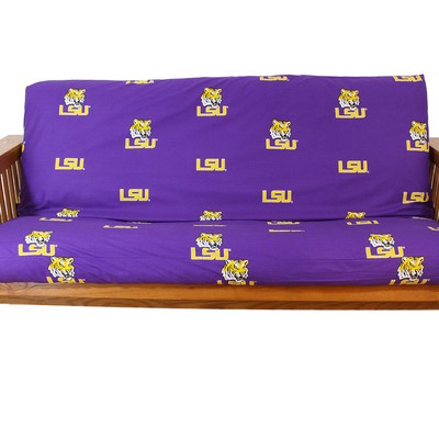 College Covers Louisiana State Tigers Full Size 8in. Futon Cover 