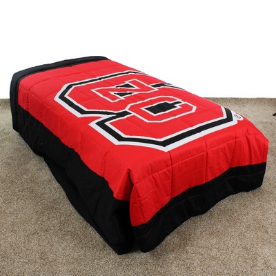 College Covers NC State Wolfpack Light Comforter - Panel / Panel - King NC State Wolfpack