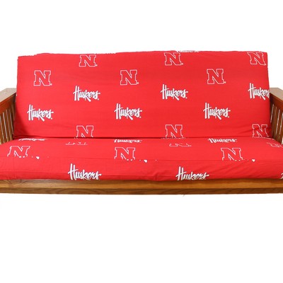 College Covers Nebraska Cornhuskers Full Size 8in Futon Cover 