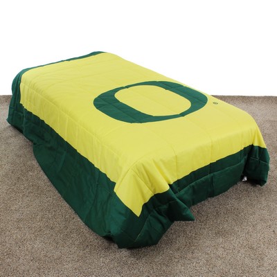 College Covers Oregon Ducks Light Comforter - Panel / Panel - King Oregon Ducks