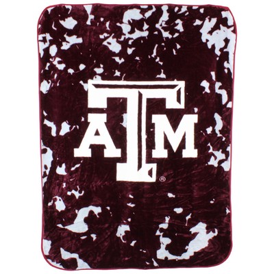 College Covers Texas A&M Aggies Throw Blanket / Bedspread Texas A&M Aggies