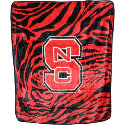 College Covers North Carolina State Wolfpack Raschel Throw Blanket 50x60 
