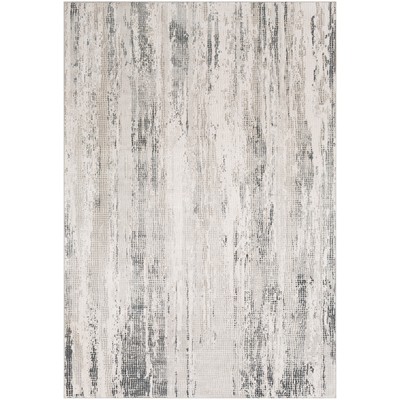Surya  Aisha Gray, Charcoal, Light Gray, Off-White