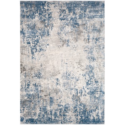 Surya  Alpine Blue, Medium Gray, Charcoal, Gray, Off-White