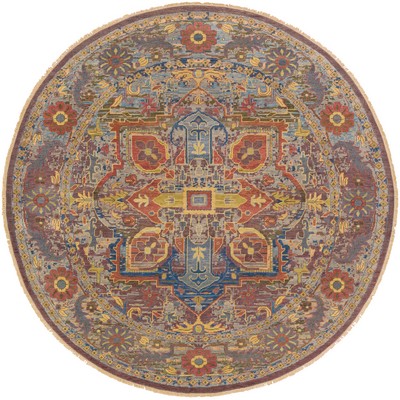 Surya  Cappadocia Dusty Sage, Mauve, Blue, Mustard, Olive