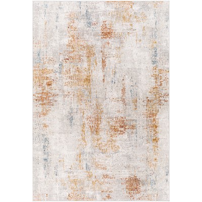 Surya  Carmel Off-White, Gray, Light Gray, Mustard, Brick Red, B