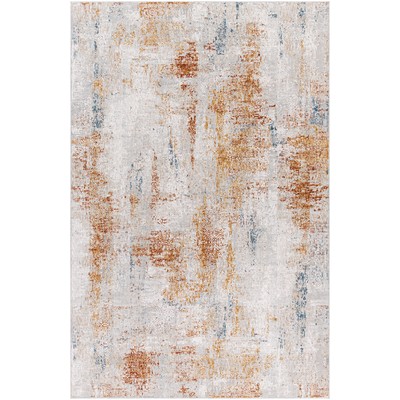 Surya  Carmel Off-White, Gray, Light Gray, Mustard, Brick Red, B