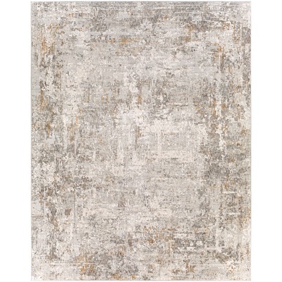 Surya  Carmel Light Gray, Dark Blue, Off-White, Gray, Mustard, B