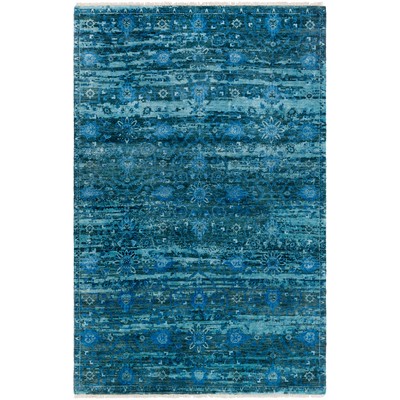 Surya  Empress Teal, Dark Blue, Blue, Light Blue