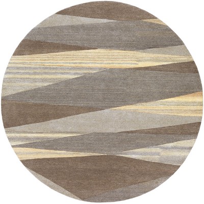 Surya  Forum Charcoal, Taupe, Tan, Light Beige, Brown, Black