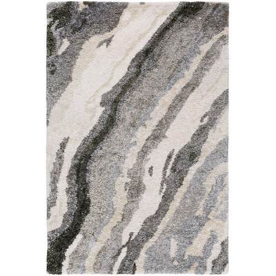 Surya  Gemini Charcoal, Gray, Light Gray, Off-White