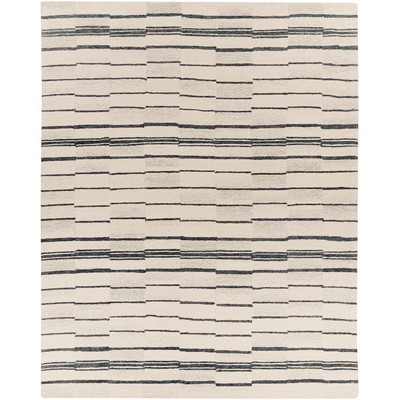 Surya  Granada Charcoal, Beige, Taupe, Black