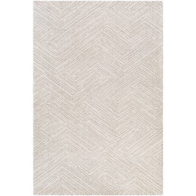 Surya  Gavic Cream, Light Beige, Light Gray, Medium Gray, Charc