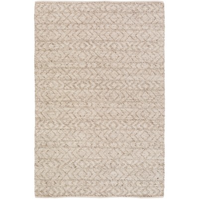 Surya  Ingrid White, Light Gray, Gray