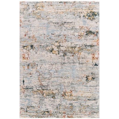 Surya  Laila Pale Blue, Dark Blue, Teal, Brick Red, Tan, Light 