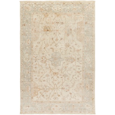 Surya  Normandy Light Gray, Light Sage, Cream, Tan, Medium Brown