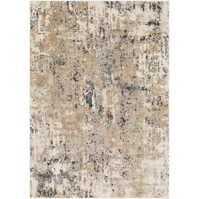 Surya  Pune Light Beige, Tan, Dark Brown, Black, Charcoal