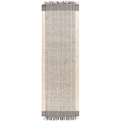 Surya  Reliance Charcoal, Medium Gray, Black, Tan, Cream