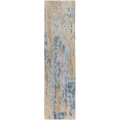 Surya  Arte Navy, Denim, Pale Blue, Sage, Tan, Medium Gray, Be