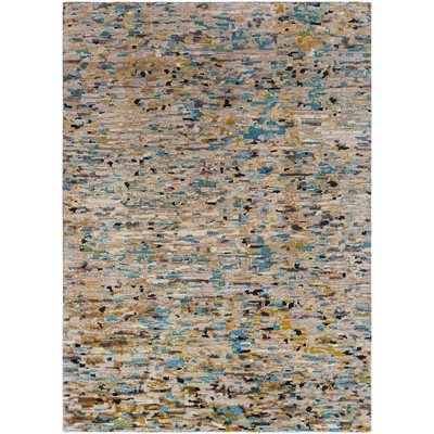 Surya  Seda Mustard, Brown, Light Blue, Dusty Sage, Black, Tau