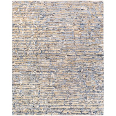 Surya  Seda Black, Medium Gray, Taupe, Light Beige, Cream