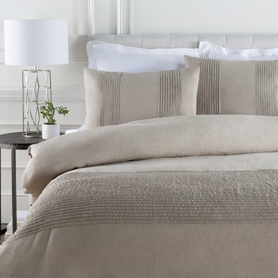 Surya  Upton Taupe, Metallic Silver