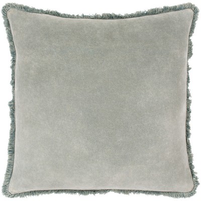 Surya  Washed Cotton Velvet Sage