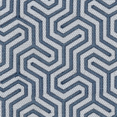 P K Lifestyles Cayden Emb Indigo