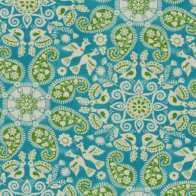 P K Lifestyles OD Peruvian Craft Turquoise