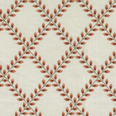 P K Lifestyles CLOVER LANE Embroidery  GMS CORAL