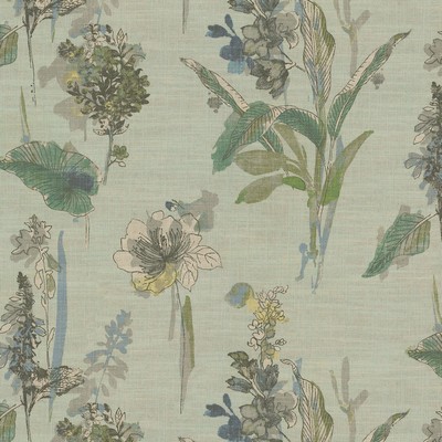 P K Lifestyles Free-Hand Floral Glacier