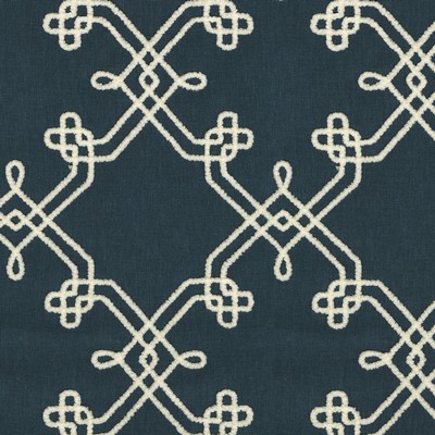 P K Lifestyles Dynasty Emb Indigo