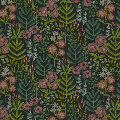 P K Lifestyles Wildflower Embroidery Twilight