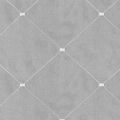 P K Lifestyles Trellis Sheer Emb White