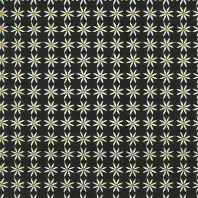 P K Lifestyles Daisy Emb Black