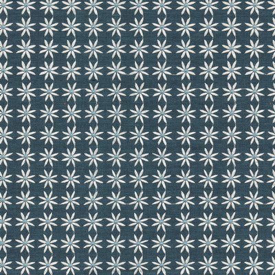 P K Lifestyles Daisy Emb Blue