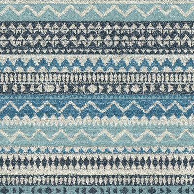 P K Lifestyles Pilgrimage Stripe Azure